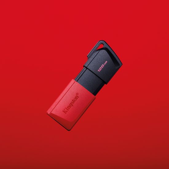 USB 3.2 флешка Kingston DataTraveler Exodia M, накопитель на 128 Гб, 5 Гбит/с, Красная