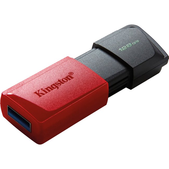 USB 3.2 флешка Kingston DataTraveler Exodia M, накопичувач на 128 Гб, 5 Гбіт/с, Червона