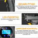 Портативний акумуляторний насос - компресор Podofo PAC-01 для авто, мотоцикла, велосипеда, спортивного спорядження, чорний 1243 фото 5