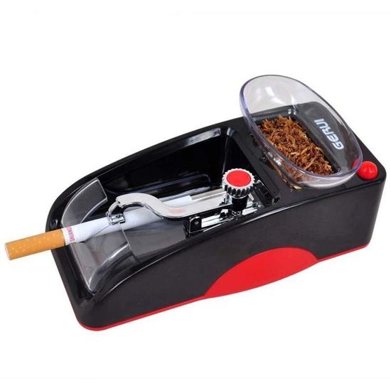 Електрична машинка для набивання сигарет Gerui GR-12, червона 5014 фото