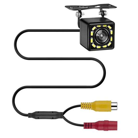 Камера заднего вида для автомобиля Podofo K0197P | автомобильная парковочная камера, с LED подсветкой, IP66, 170° 0096 фото