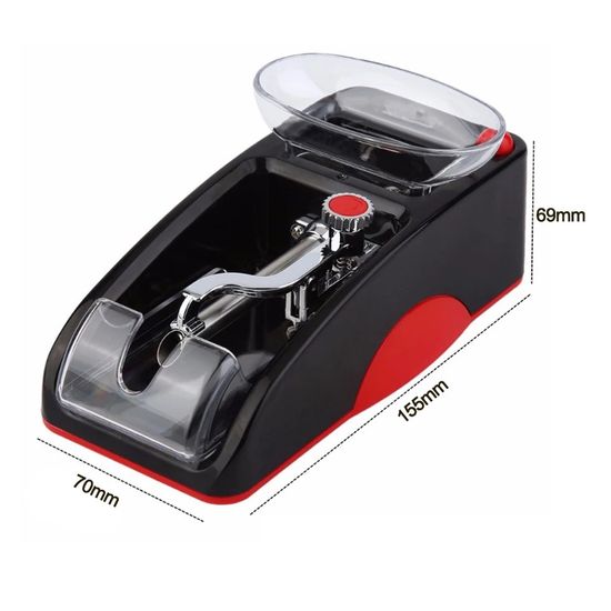 Електрична машинка для набивання сигарет Gerui GR-12, червона 5014 фото