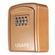 Антивандальный настенный мини сейф uSafe KS-08 для ключей, с кодовым замком, Золотой 7700 фото 10