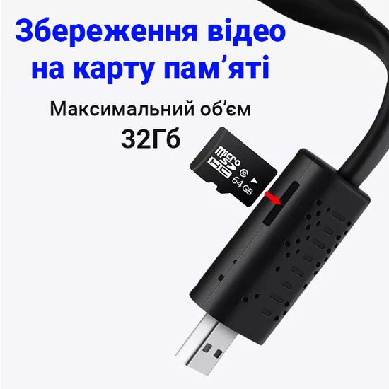USB мини камера на гибкой ножке Ztour U11, 2 Мп, Full HD 1080P 7269 фото