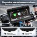 Монитор для мотоцикла с видеорегистратором и двумя камерами Podofo A4661 7" с Apple CarPlay\Android Auto, Bluetooth, GPS, DVR, TPMS, IP67, с пультом